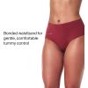 SPANX SPANXsmooth Undie-tectable Brief – Comfortable Core Control – Invisible Shapewear Underwear – No Visible Panty Lines(Moroccan Red)