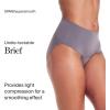 SPANX SPANXsmooth Undie-tectable Brief – Comfortable Core Control – Invisible Shapewear Underwear – No Visible Panty Lines(Mythical Grey)