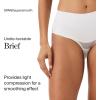 SPANX SPANXsmooth Undie-tectable Brief – Comfortable Core Control – Invisible Shapewear Underwear – No Visible Panty Lines(Powder)