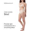 SPANX SPANXsmooth Undie-tectable Brief – Comfortable Core Control – Invisible Shapewear Underwear – No Visible Panty Lines(Soft Nude)