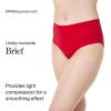 SPANX SPANXsmooth Undie-tectable Brief – Comfortable Core Control – Invisible Shapewear Underwear – No Visible Panty Lines(Spanx Red)