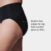 SPANX SPANXsmooth Undie-tectable Brief – Comfortable Core Control – Invisible Shapewear Underwear – No Visible Panty Lines(Very Black)