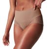 SPANX SPANXsmooth Undie-tectable Lace Hi-Hipster – For Core Control – Comfortable Lace Shapewear Underwear – No Visible Panty Lines-Cafe Au Lait-Oxford-XS