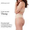 SPANX SPANXsupersmooth Undie-tectable Thong – Comfortable Core Control – Invisible Shapewear Thong – Women’s No Show Thong Underwear