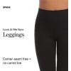 SPANX Seamless Leggings – Comfortable Athletic Wear – Core & Tummy Control for Shaping – Natural Waist Fit(Black)
