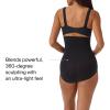 SPANX sculpt Seamless Power High-Waisted Brief – Lightweight All-Day Comfort – Core Control Shapewear –High-Waisted Underwear(Very Black)