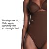 SPANXsculpt Seamless Power High-Waisted Thong – Women’s Shapewear Lingerie – Seamless Thong – No Visible Panty Lines(Chestnut Brown)