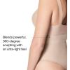 SPANXsculpt Seamless Power High-Waisted Thong – Women’s Shapewear Lingerie – Seamless Thong – No Visible Panty Lines(Soft Nude)
