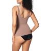 SPANXsculpt Seamless Power Tank – Tank Top Shapewear for Women – V Neck – Soft, Seamless Tank Top(Cafe Au Lait)