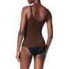 SPANXsculpt Seamless Power Tank – Tank Top Shapewear for Women – V Neck – Soft, Seamless Tank Top(Chestnut Brown)