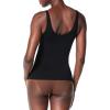 SPANXsculpt Seamless Power Tank – Tank Top Shapewear for Women – V Neck – Soft, Seamless Tank Top(Very Black)