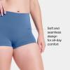 SPANXshape ExtraOrdinary Boyshort – Sculpting Compression – Women’s Shapewear Underwear – Recycled Nylon Fabric Blend(Indigo Haze)
