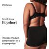 SPANXshape ExtraOrdinary Boyshort – Sculpting Compression – Women’s Shapewear Underwear – Recycled Nylon Fabric Blend(Very Black)