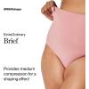 SPANXshape ExtraOrdinary Brief – Sculpting with Compression – Women’s Shapewear Underwear – Recycled Nylon Fabric Blend(Camellia Pink)