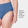 SPANXshape ExtraOrdinary Brief – Sculpting with Compression – Women’s Shapewear Underwear – Recycled Nylon Fabric Blend(Indigo Haze)