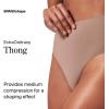 SPANXshape ExtraOrdinary Thong – Sculpting with Compression – Women’s Shapewear Underwear – Recycled Nylon Fabric Blend(Cafe Au Lait)