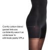 SPANXshape High-Waisted Mid-Thigh Sheers – Comfortable Tummy Control Shapewear – Sheer Pantyhose – No Visible Panty Lines(Black)