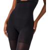 SPANXshape High-Waisted Mid-Thigh Tight-End Tights(Very Black)