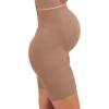 SPANXshape Mama Mid-Thigh Short – Comfortable Tummy Control Shapewear – No Visible Panty Lines(Café Au Lait)