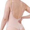 SPANXshape Suit Your Fancy Plunge Low-Back Thong Bodysuit – Comfortable One Piece – Medium Compression – Seamless(Champagne Beige)