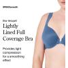 SPANXsmooth Bra-Llelujah! Lightly Lined Full Coverage – T-Shirt Bra – Front Closure – Hosiery Back – Smart Stretch Straps(Indigo Haze)
