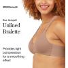 SPANXsmooth Bra-Llelujah! Unlined Bralette – Comfortable Support – Wire-Free Bra – Hosiery Back Smoothing – Dig-Free Straps(Cafe Au Lait)
