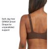 SPANXsmooth Bra-Llelujah! Unlined Bralette – Comfortable Support – Wire-Free Bra – Hosiery Back Smoothing – Dig-Free Straps(Chestnut Brown)