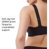 SPANXsmooth Bra-Llelujah! Unlined Bralette – Comfortable Support – Wire-Free Bra – Hosiery Back Smoothing – Dig-Free Straps(Very Black)