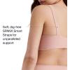 SPANXsmooth Bra-Llelujah! Unlined Bralette – Comfortable Support – Wire-Free Bra – Hosiery Back Smoothing – Dig-Free Straps(Vintage Rose)