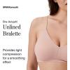 SPANXsmooth Bra-Llelujah! Unlined Bralette – Comfortable Support – Wire-Free Bra – Hosiery Back Smoothing – Dig-Free Straps(Vintage Rose)