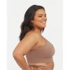 SPANXsmooth EcoCare Seamless Shaping Longline Bralette – Comfortable Everyday Bralette – Women’s Bra with No Underwire(Cafe Au Lait)