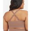SPANXsmooth EcoCare Seamless Shaping Longline Bralette – Comfortable Everyday Bralette – Women’s Bra with No Underwire(Cafe Au Lait)