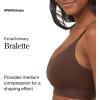 SPANXsmooth EcoCare Seamless Shaping Longline Bralette – Comfortable Everyday Bralette – Women’s Bra with No Underwire(Chestnut Brown)