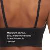 SPANXsmooth EcoCare Seamless Shaping Longline Bralette – Comfortable Everyday Bralette – Women’s Bra with No Underwire(Very Black)