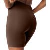 SPANXsmooth Fit-To-You Mid-Thigh Shorts – One Size Fits All – Tummy Control Shorts – Anti-Chafe – Lightweight Shapewear(Chestnut Brown)