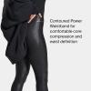 Spanx Faux Leather Leggings(Black)