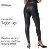 Spanx Faux Leather Leggings(Black)
