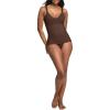 SPANX ASSETS V-Neck Cami – Seamless, Lightweight Shapewear – 360 Shaping – Tummy-Smoothing – Adjustable Straps(Chestnut Brown)