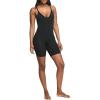SPANX ASSETS Women’s Cami Mid-Thigh Bodysuit, Seamless Lightweight Shapewear Body Shaper for Firm Tummy Control(Very Black)