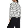 SPANX AirEssentials Relaxed Long Sleeve Top(Pier Stripe)
