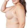 SPANX Bra-Llelujah Lightly Lined Racerback Bra – Full Coverage Comfort Bra – Everyday T-Shirt Bra – Front Closure Bra(Naked 2.0)