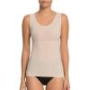 SPANX Invisible Shaping Tank Top – Smoothing Base Layer – Moisture-Wicking, All-Day Ease – Elastic-Free – Shaping Tank Top(Soft Nude)