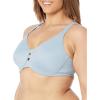 SPANX Low Profile Minimizer Bra – Minimize Breast Size by up to 1 Inch – Quick-Drying Fabric – Comfortable Bras for Women(Antique Blue)
