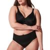 SPANX Low Profile Minimizer Bra – Minimize Breast Size by up to 1 Inch – Quick-Drying Fabric – Comfortable Bras for Women(Very Black)