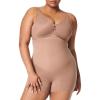 SPANX SPANXsculpt Seamless Power High-Waisted Shorty – For All Hemline Lengths – Core Control Shapewear – Seamless Underwear(Cafe Au Lait)