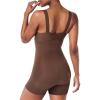 SPANX SPANXsculpt Seamless Power High-Waisted Shorty – For All Hemline Lengths – Core Control Shapewear – Seamless Underwear(Chestnut Brown)
