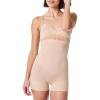 SPANX SPANXsculpt Seamless Power High-Waisted Shorty – For All Hemline Lengths – Core Control Shapewear – Seamless Underwear(Soft Nude)