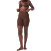SPANX SPANXsculpt Seamless Power Mid-Thigh Short – Core Shapewear – Lightweight, All-Day Shaping & Support – No Panty Lines(Chestnut Brown)