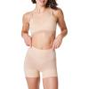 SPANX SPANXsculpt Seamless Power Shorty – For All Hemline Lengths – Lightweight Core Control Shapewear – Dig-Free Waistband(Soft Nude)