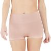 SPANX SPANXshape Everyday Shaping Boyshort – Comfortable Core Control Shapewear Underwear – Invisible Under Clothes – No-Show(Pink)